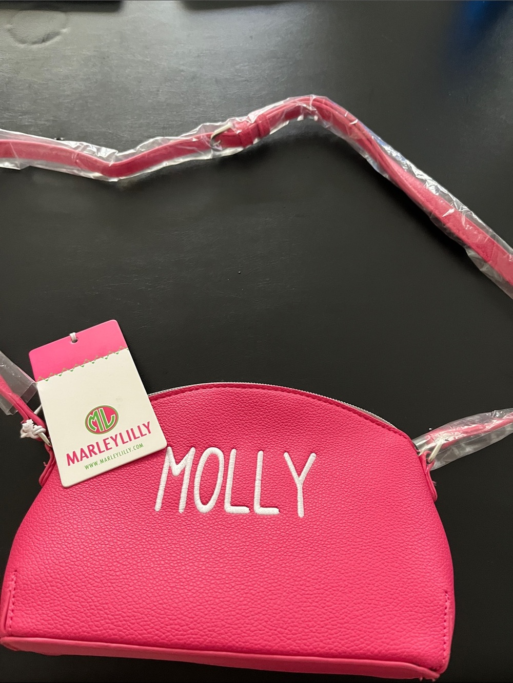 Marley Lilly 'Molly' Hot Pink Shoulder Bag kids/child